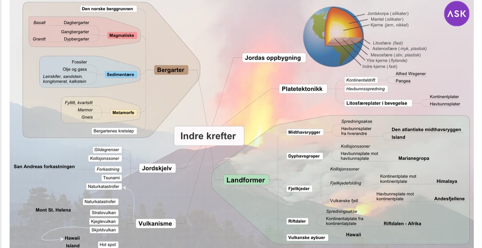 6. Bruk tankekartene som ‘huskelapper’ til eksamen